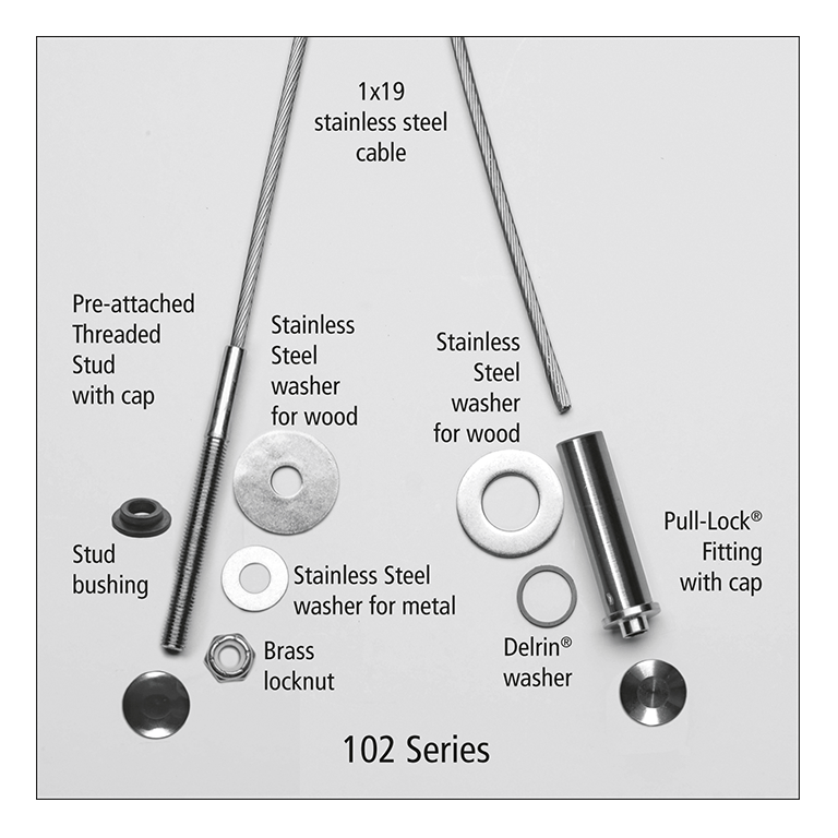 Classic (Basic 102) Cable Railing Kit