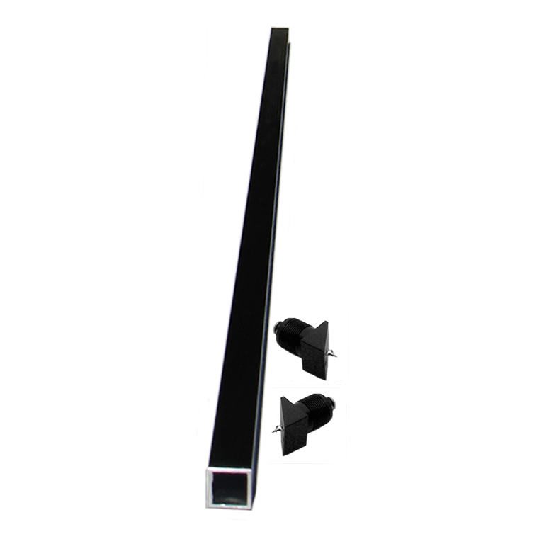 Black Aluminum Cable Brace – Stairs
