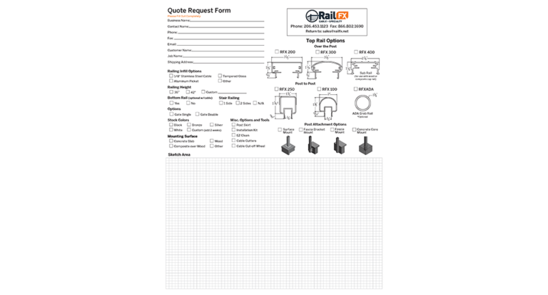 RailFX Quote Request Form