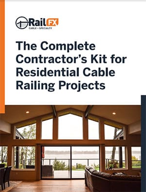 The Complete Contractor’s Kit for Residential Cable Railing Projects