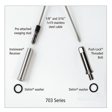 RailFX 703 Series Kit – Metal Posts