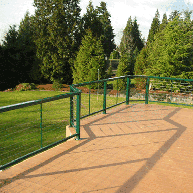 Green-Railing RailFX Green Cable Railing