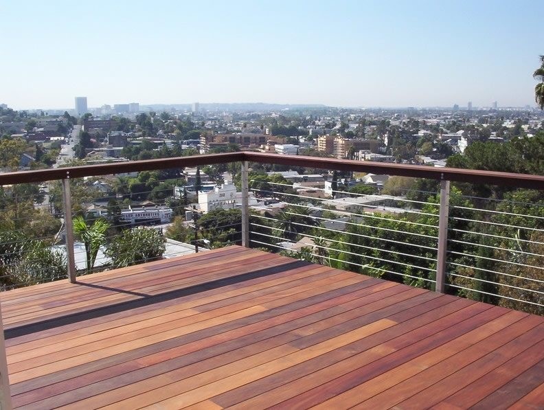 roof terrace cable railing