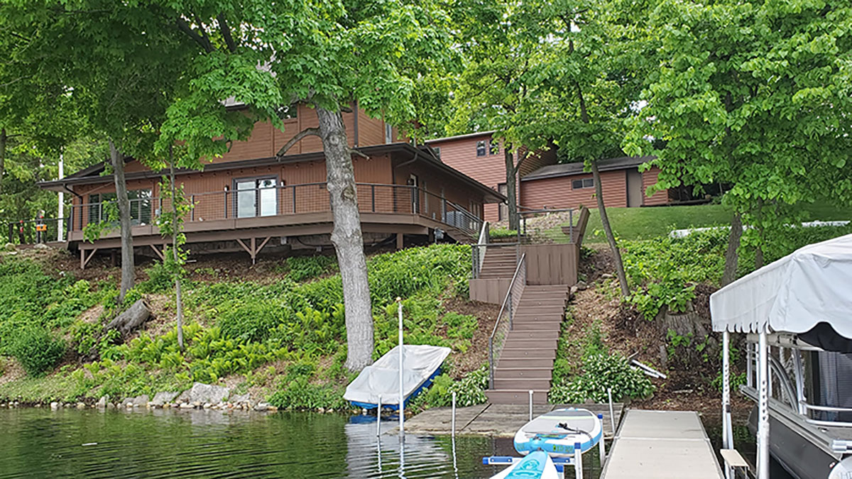 Kirch Lake railing