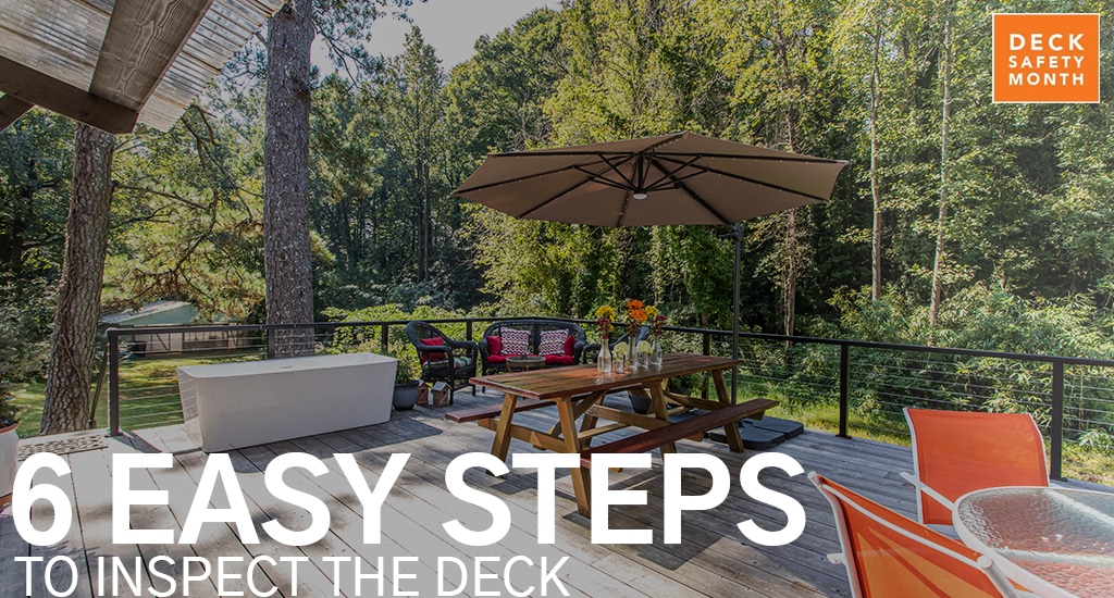 6 Easy Steps to Inspect the Deck